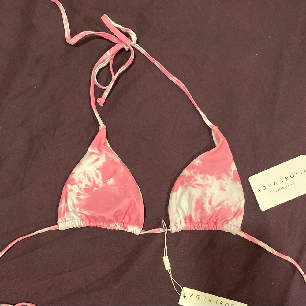 Aqua Tropic Pink Tye Dye Bikini